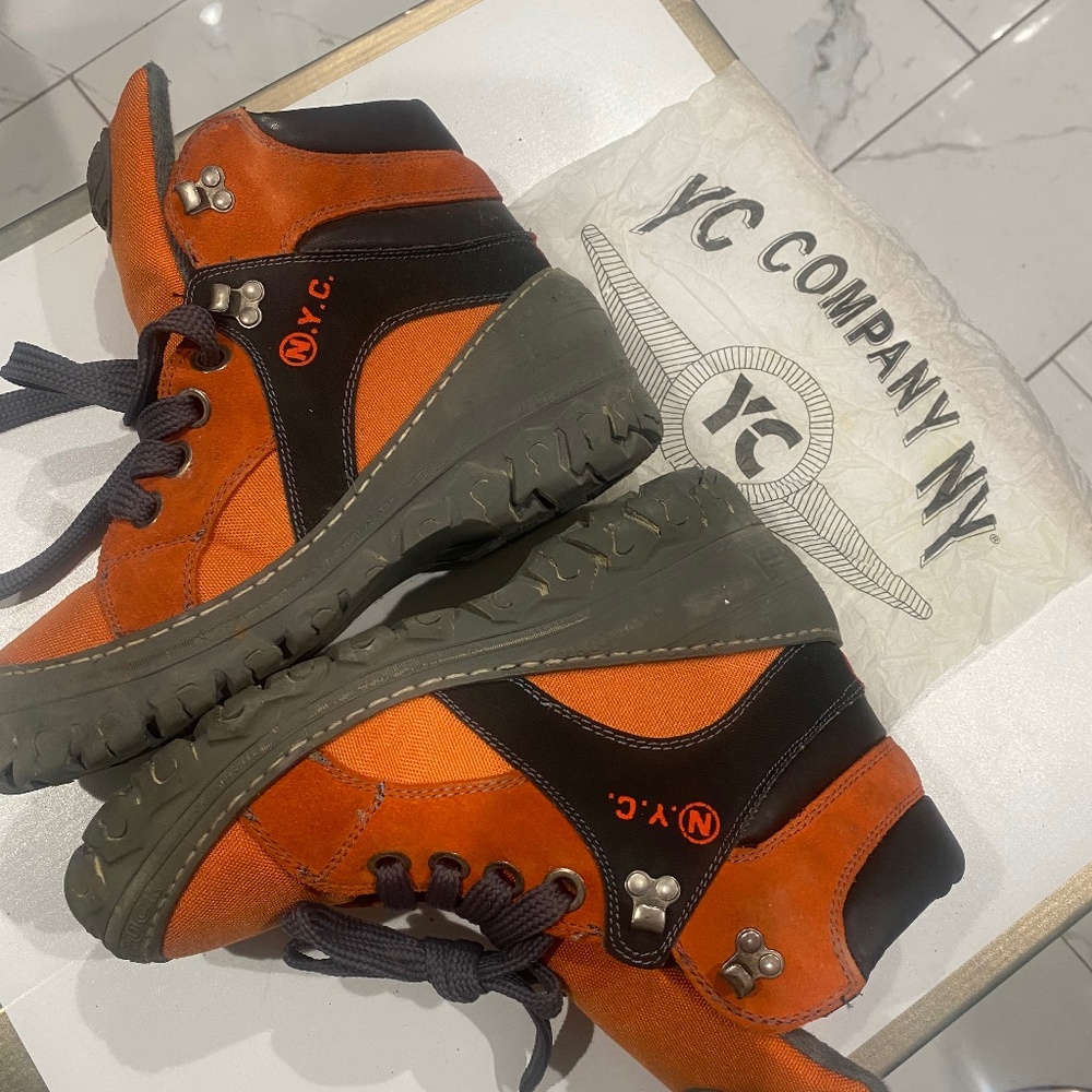 Yellow Cab Vintage Hiking Boot Sz 9(43)